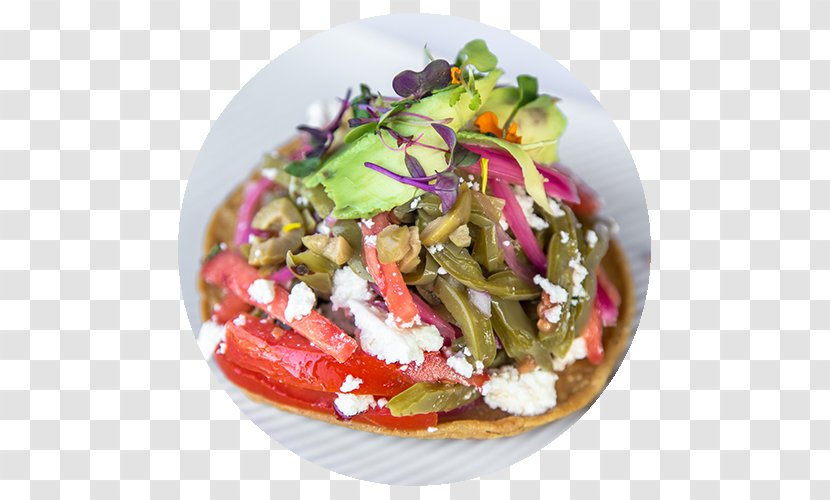 Greek Salad Tostada Ceviche Panzanella Fattoush - Vegetable Transparent PNG