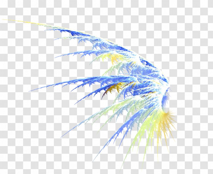 Wing Feather Clip Art - Wings Material Simple,Cool Fantasy Transparent PNG