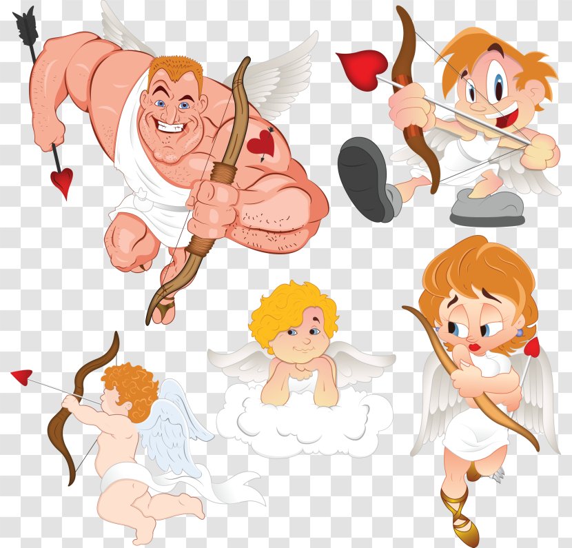 Cupid - Watercolor - Collection Transparent PNG