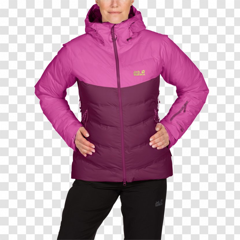 Hoodie Polar Fleece Bluza Jacket - Violet - Shell Transparent PNG