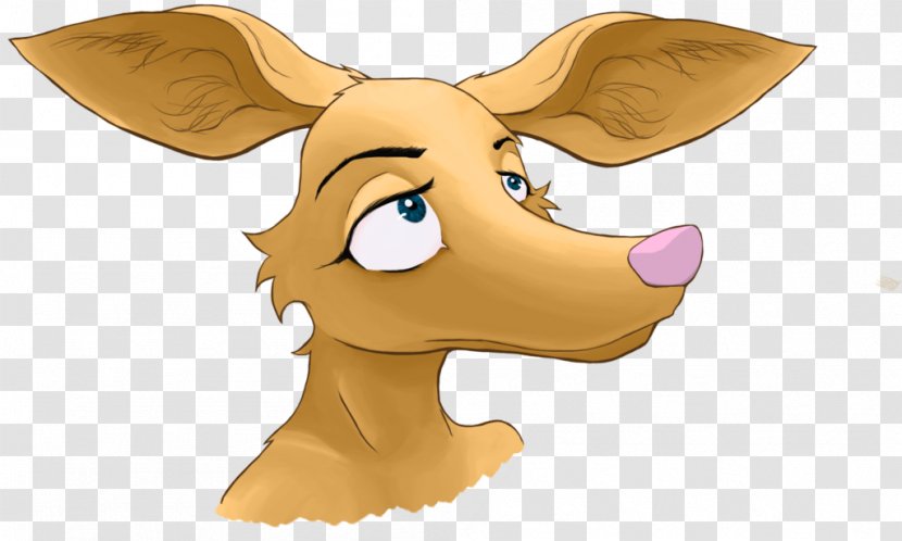 Dog Macropodidae Snout Cartoon - Mammal Transparent PNG