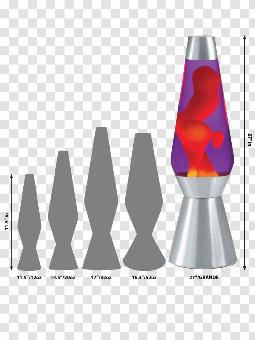 Lava Lamp Lighting - Glass Bottle - Light Transparent PNG