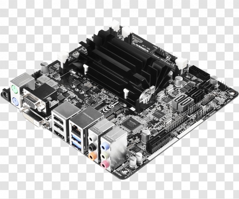 Intel Mini-ITX Motherboard ASRock Q1900DC-ITX - Core Transparent PNG
