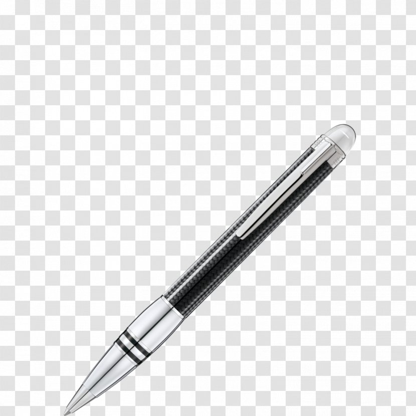 Ballpoint Pen Montblanc Pens Carbon Fibers Meisterstück - Office Supplies - Proxima Midnight Transparent PNG