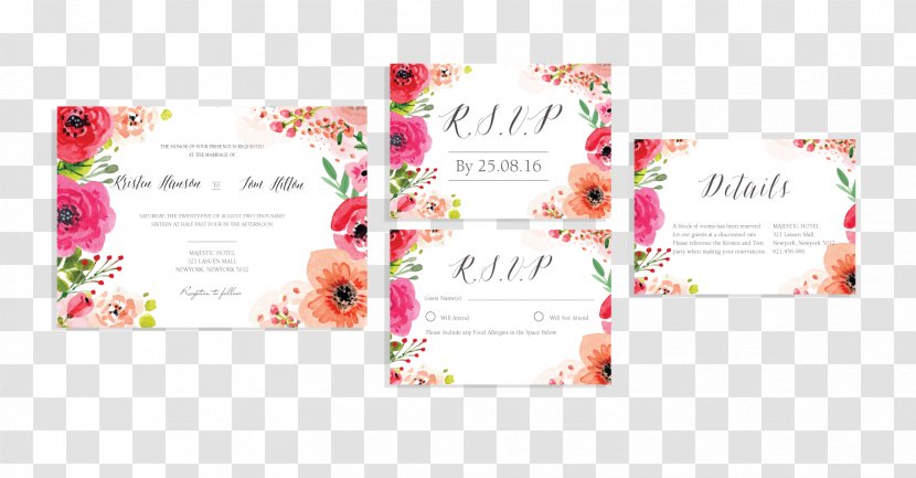 Wedding Invitation Floral Design Greeting & Note Cards Christmas Card Transparent PNG
