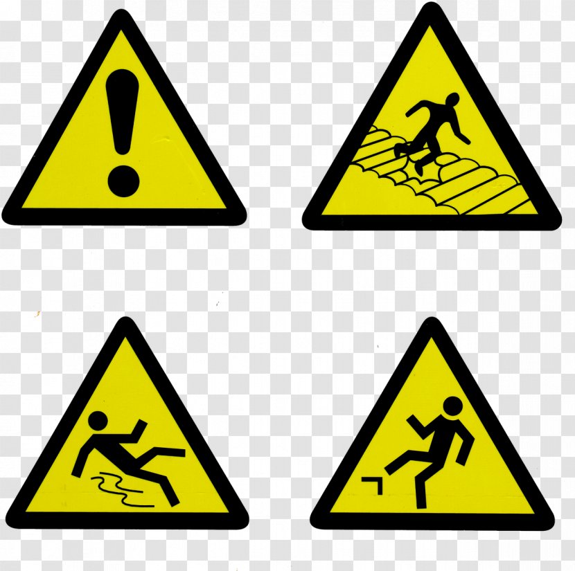 Warning Sign Stock Photography Vector Graphics Hazard Symbol - Royaltyfree Transparent PNG