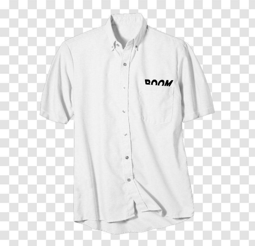 Dress Shirt T-shirt Sleeve Button Collar - Uniform Transparent PNG