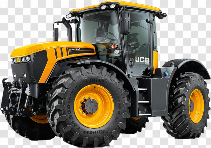 JCB Fastrac Agriculture Tractor Agricultural Machinery - Farm Transparent PNG