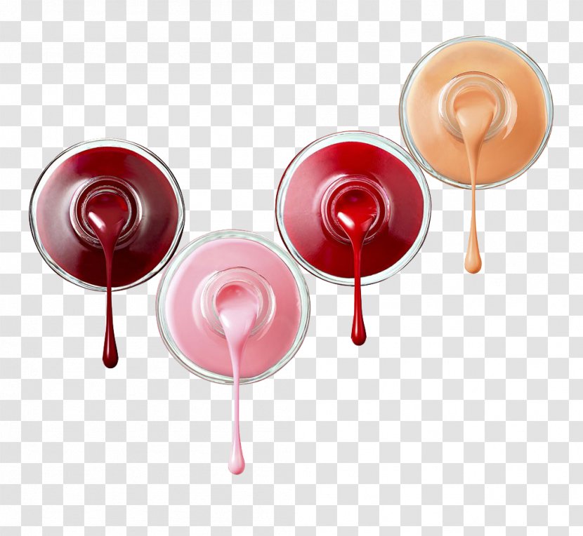 Nail Polish Cosmetics Bottle Color - Lollipop - Dripping Photography Transparent PNG
