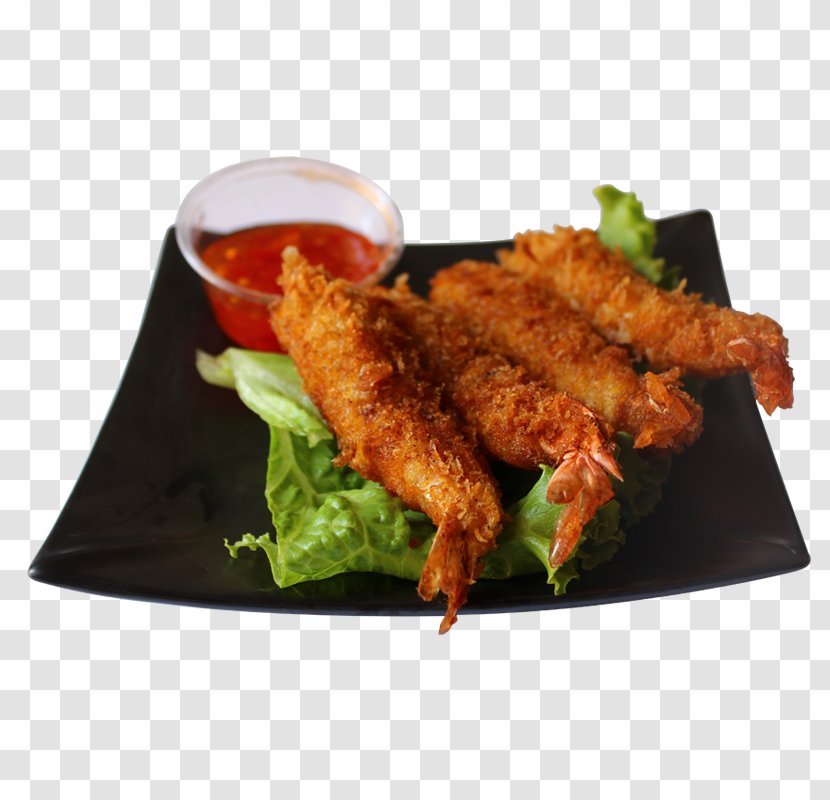 Fried Shrimp Sushi Chez Vous Tempura Chicken Fingers Transparent PNG