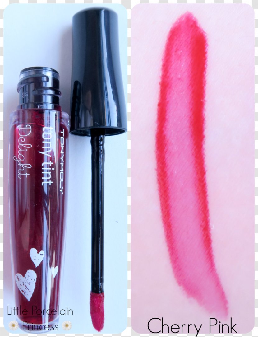 Lip Gloss Stain Tints And Shades Cosmetics - Lipstick Transparent PNG