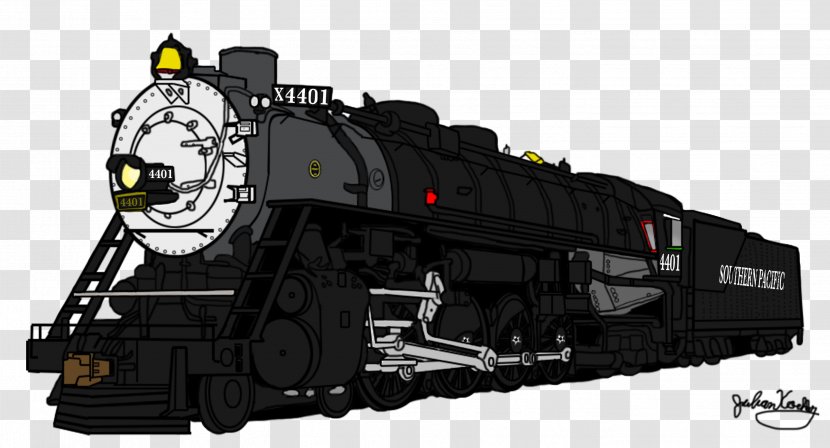 Train Steam Locomotive Southern Pacific GS-1 Transportation Company Transparent PNG