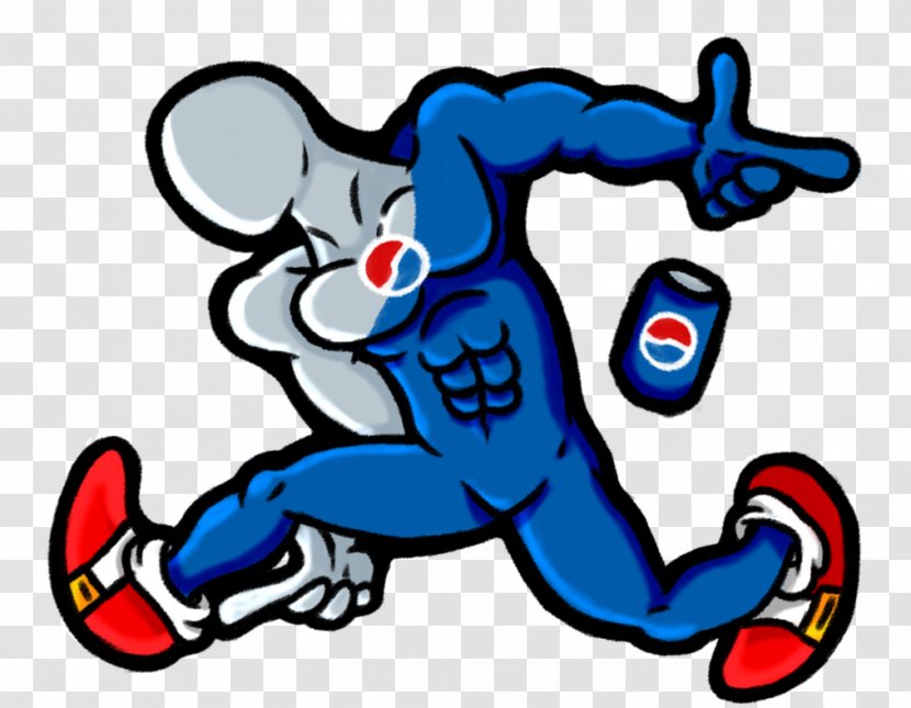 Pepsiman Drawing Clip Art - Deviantart - Pepsi Man Transparent PNG