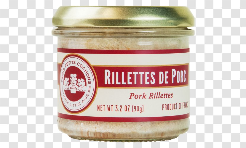Rillettes Domestic Pig Pork Charcuterie Condiment - Sausage Transparent PNG
