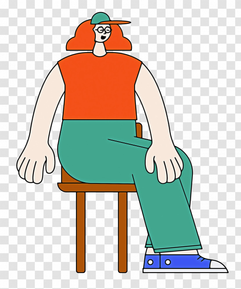 Cartoon Character Joint Chair H&m Transparent PNG