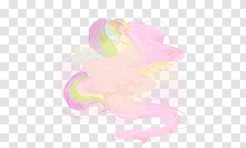 Fairy Drawing Pink M Desktop Wallpaper - Cartoon Transparent PNG