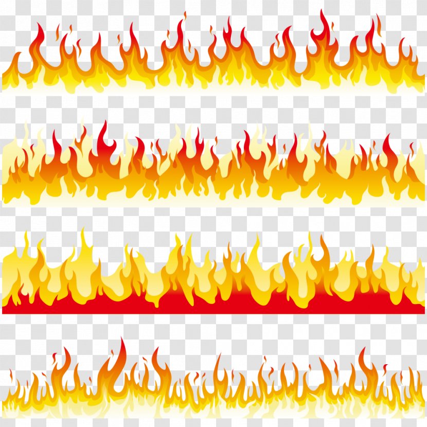 Flame Fire Line Clip Art - Text Transparent PNG