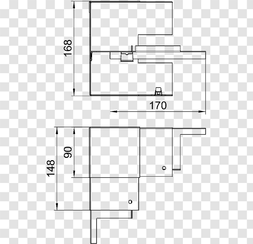 Technical Drawing Diagram Floor Plan - Hardware Accessory - Mexico–United States Barrier Transparent PNG