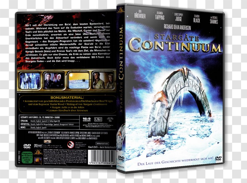 Stargate Blu-ray Disc DVD Film Television - Multimedia - Dvd Transparent PNG