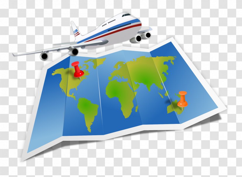 Air Travel Flight Clip Art - Pixabay - Free Download Transparent PNG
