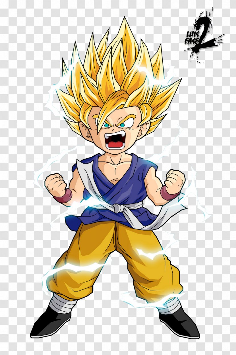 Goku Vegeta Majin Buu Gohan Dragon Ball GT: Transformation - Cartoon Transparent PNG