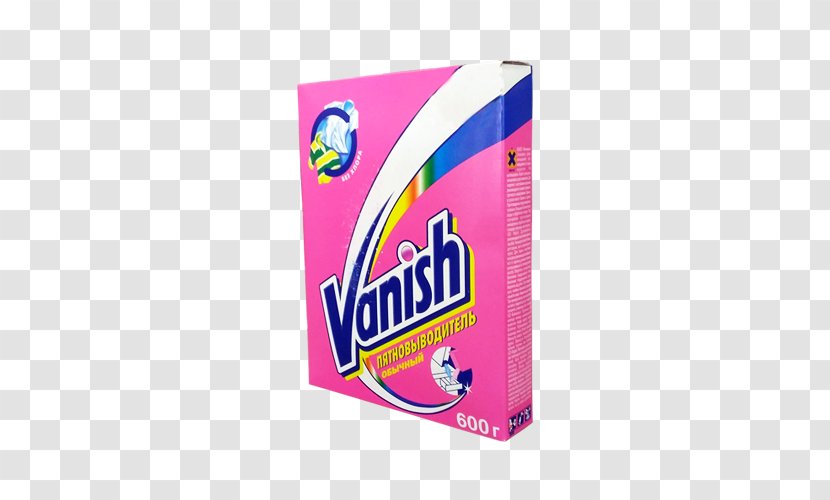 Vanish Laundry Detergent Stain Soap - Powder Transparent PNG