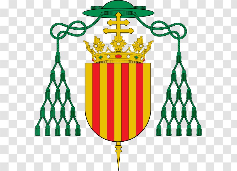 Coat Of Arms Cardinal Ecclesiastical Heraldry Blazon Archbishop - Escudo De La Aldea Transparent PNG