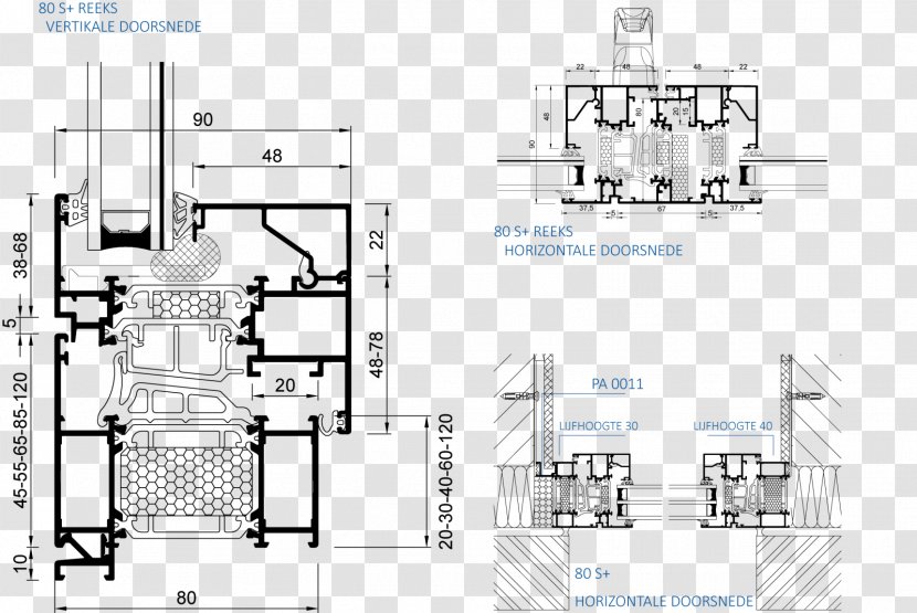Floor Plan Technical Drawing Engineering - Line Transparent PNG