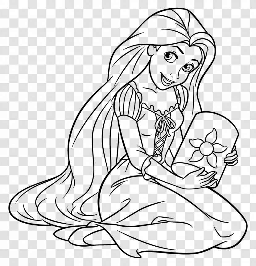 Rapunzel Ariel Belle Elsa Anna - Watercolor - Princess Sophia Transparent PNG