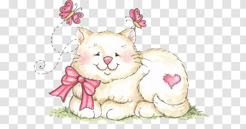 Cat Kitten Drawing Clip Art - Tree - White Transparent PNG