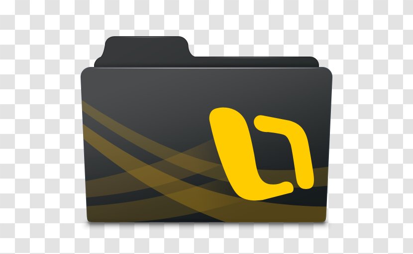 Brand Yellow Font - Directory - Microsoft Office Folder Transparent PNG