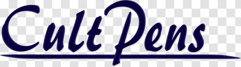 Logo Brand Cult Pens Font - Calligraphy Transparent PNG