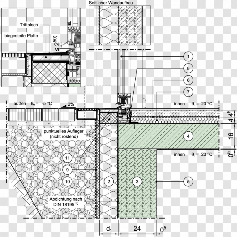 Window Architectural Engineering Masonry Veneer DIN 18195 Basement - Wc Plan Transparent PNG