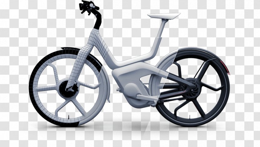 Bicycle Wheels Gazelle Automotive Design Concept - Wheel System Transparent PNG