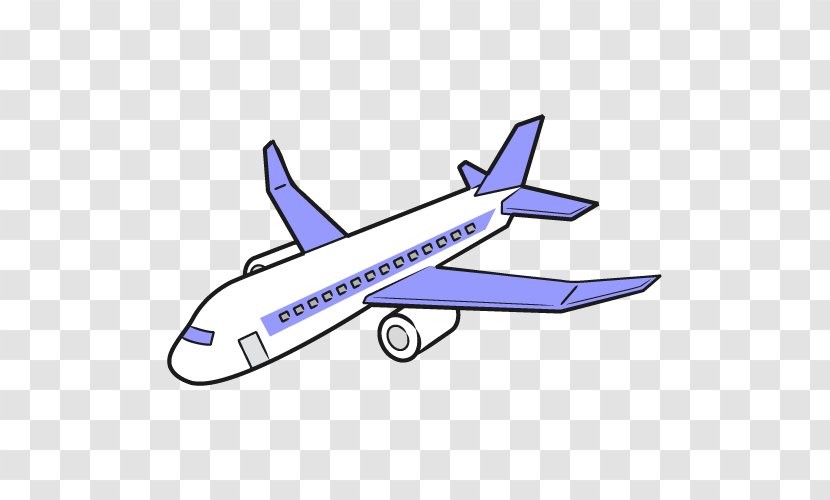 Airplane Narrow-body Aircraft Silhouette - Vehicle Transparent PNG