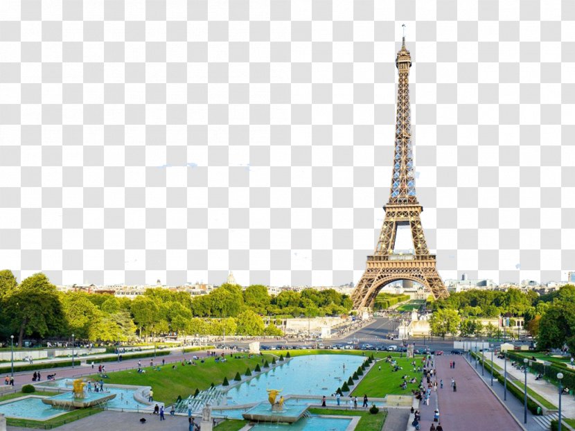 Eiffel Tower Arc De Triomphe Belxe9m Wallpaper - Travel - In Paris Three Transparent PNG