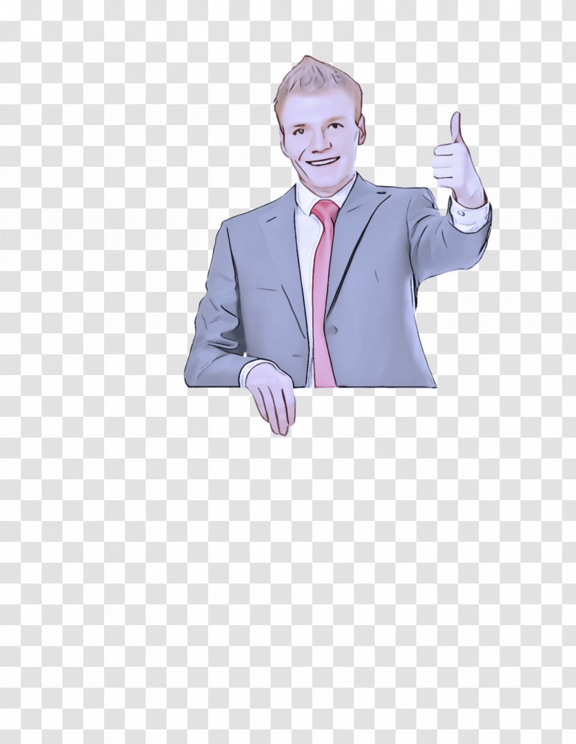 Suit Standing Arm Gentleman Gesture - Outerwear Hand Transparent PNG