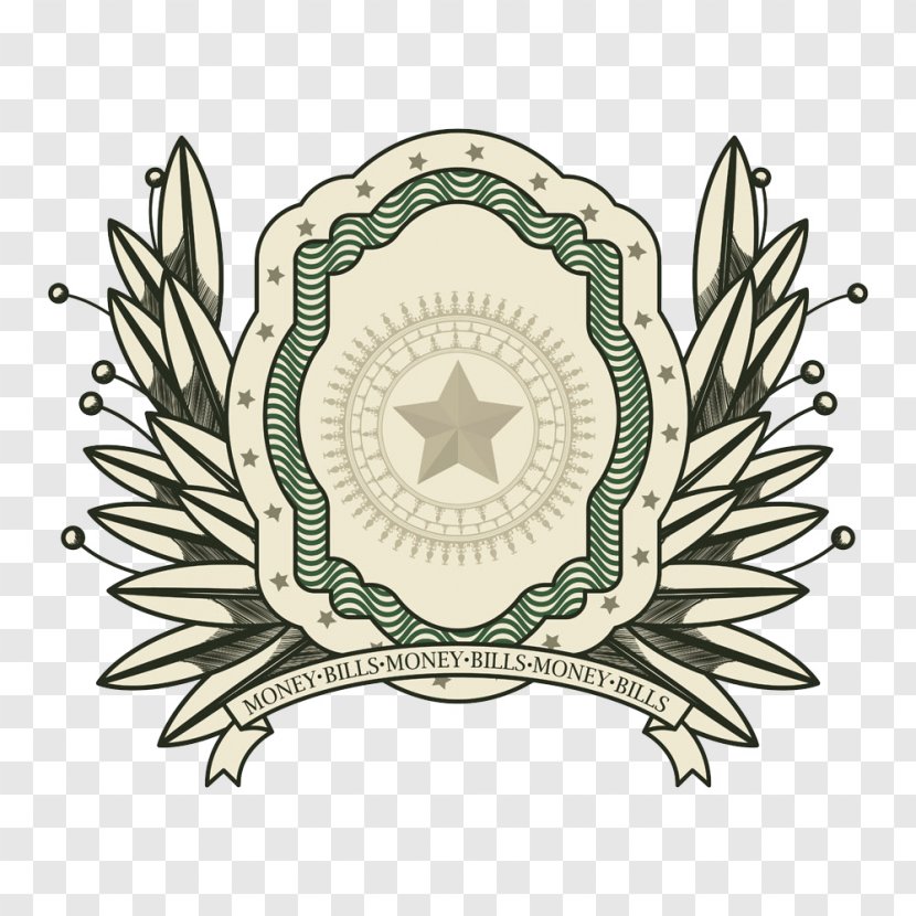 United States One-dollar Bill Royalty-free - Leaf Decoration Flag Icon Transparent PNG