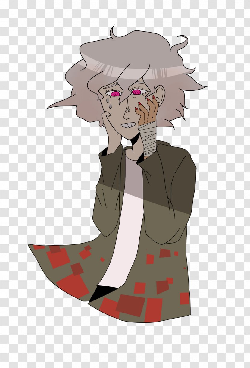 Costume Out Of Character Role-playing Headgear - Cartoon - Komaeda Danganronpa Transparent PNG