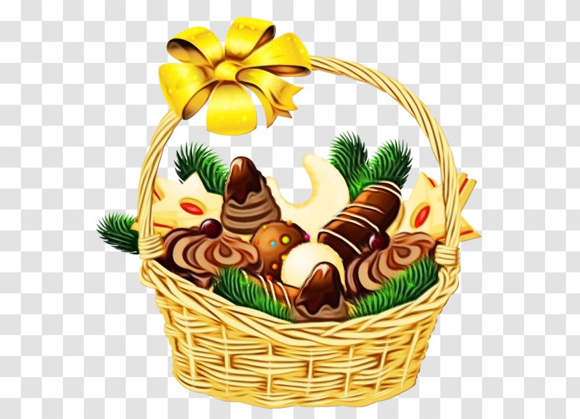 Easter Egg - Gift Basket - Bunny Mishloach Manot Transparent PNG