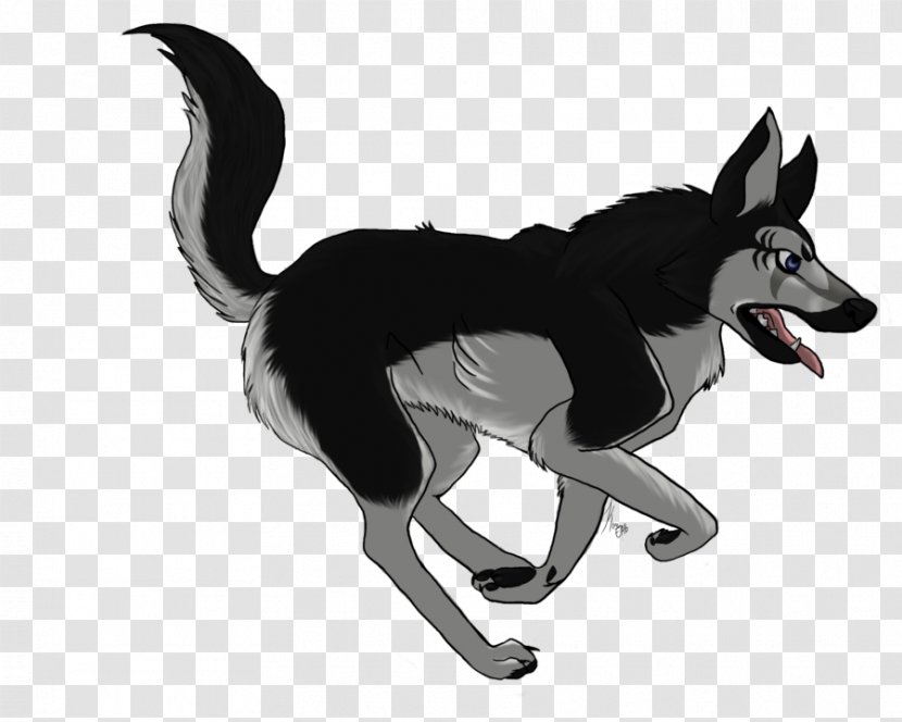 Drawing Ginga Legend Weed Fan Art Dog Breed - Flower - Silhouette Transparent PNG