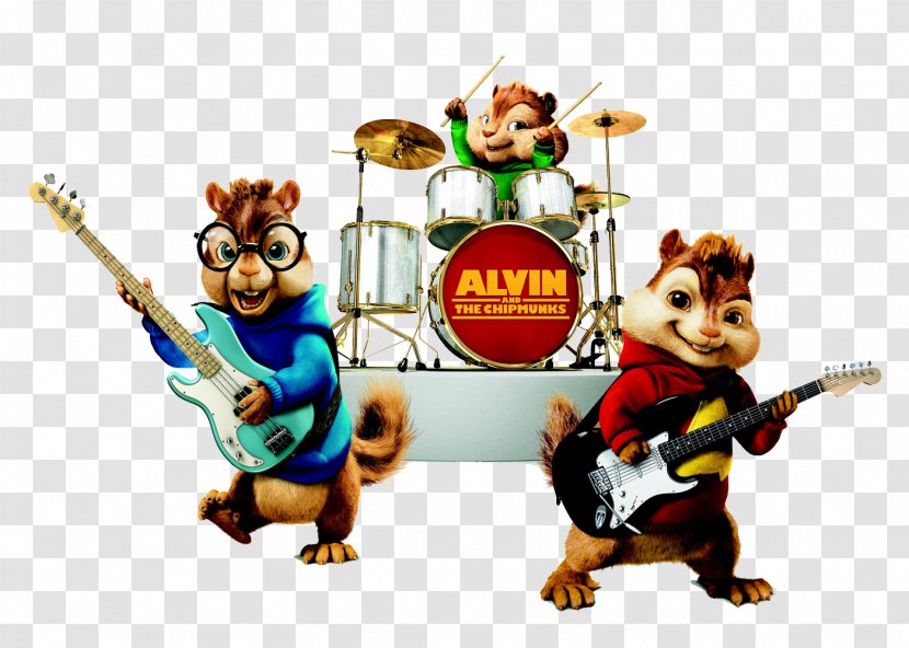 Alvin And The Chipmunks Singing Chipmunk Song (Christmas Don't Be Late) - Cartoon - Pajaro Loco Transparent PNG