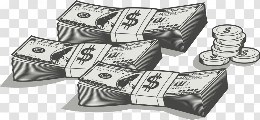 Clip Art 3 Dollar Bills United States Vector Graphics Banknote Transparent PNG
