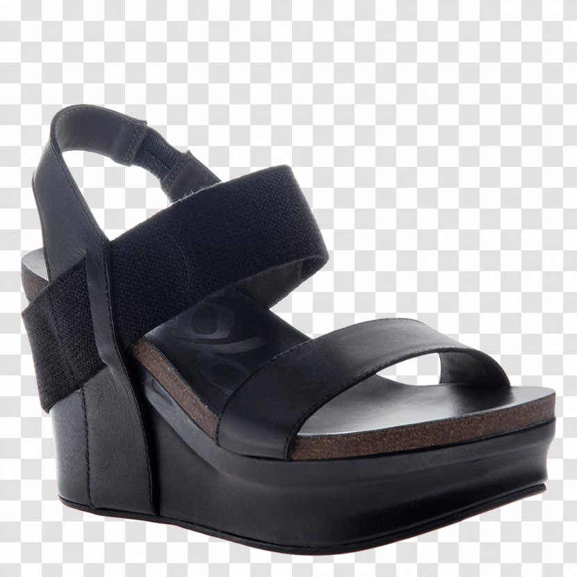 Wedge Shoe Sandal Clothing Footwear - Platform Shoes Transparent PNG