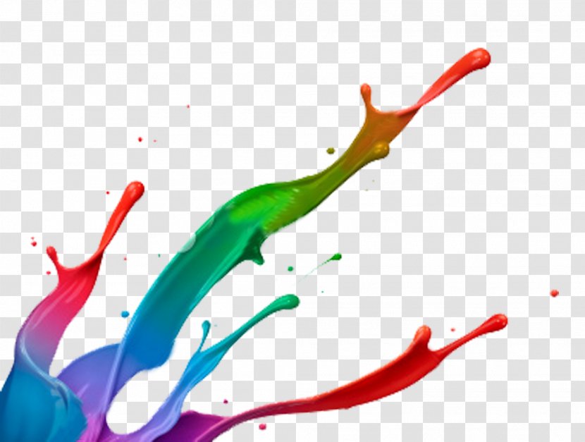 Paint Splash Color Clip Art - Organism - Painting Photos Transparent PNG