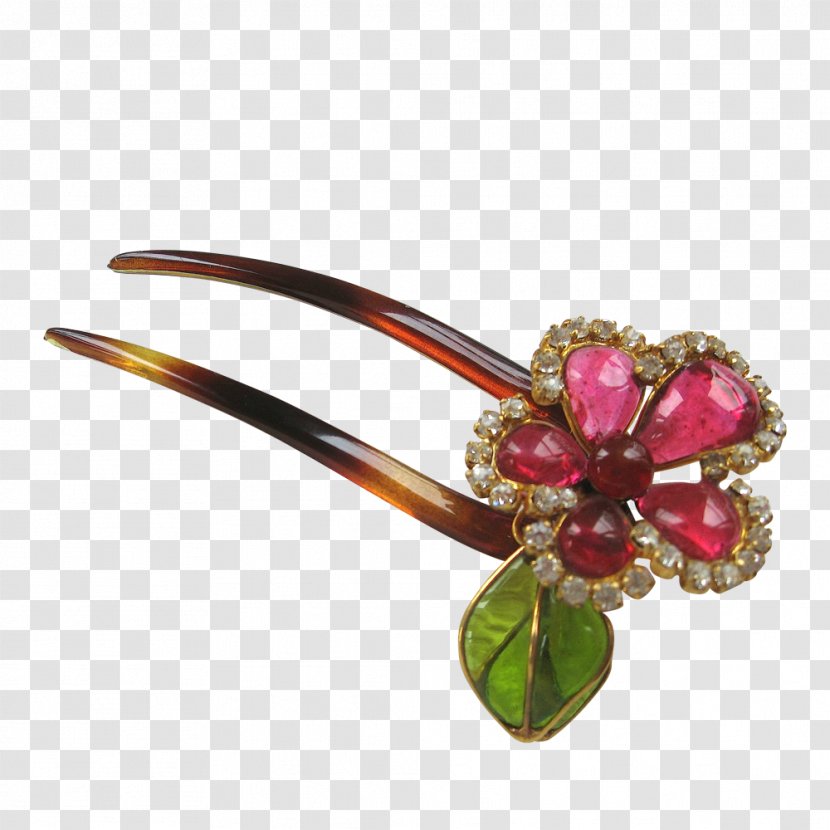 Jewellery Clothing Accessories Hairpin Comb Gemstone - Barrette Transparent PNG