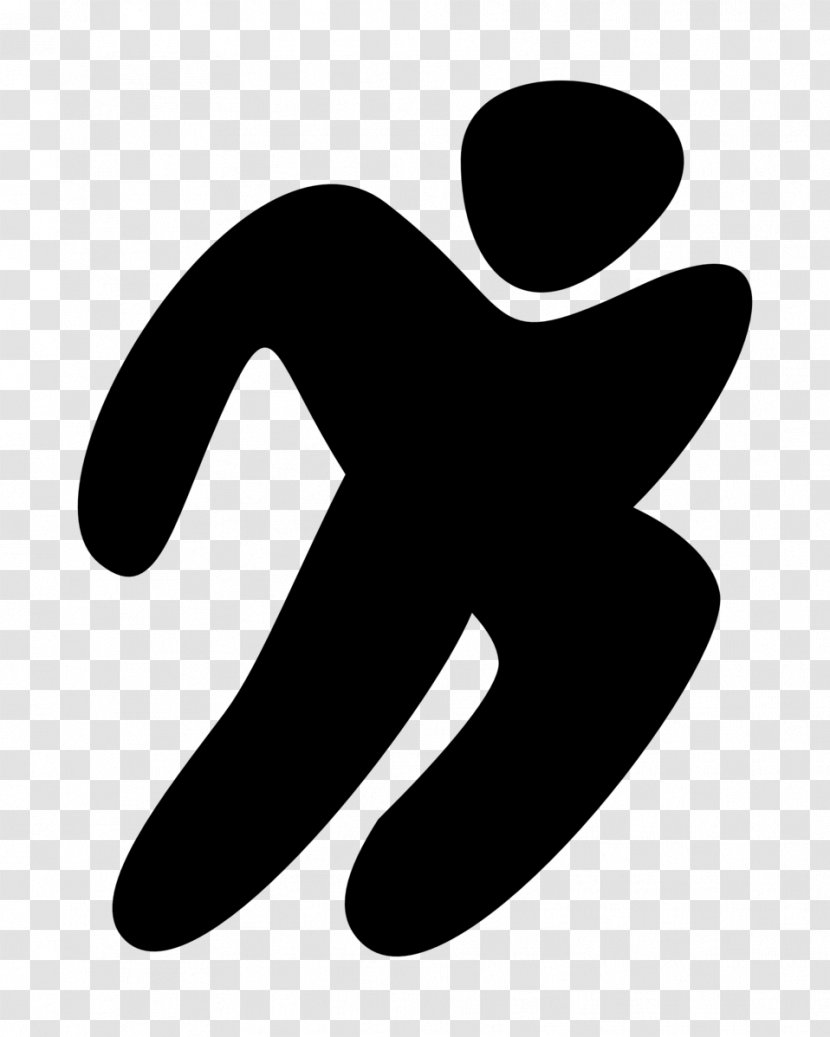 Sport Running Clip Art - Logo - Vast Clipart Transparent PNG