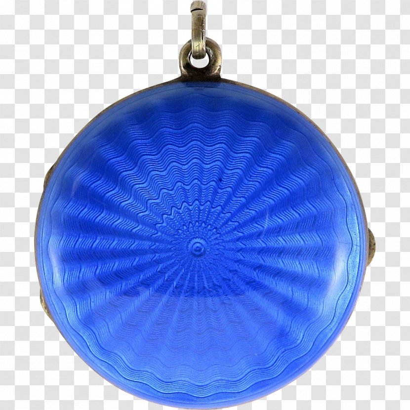 Cobalt Blue Locket Transparent PNG