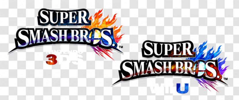 Super Smash Bros. For Nintendo 3DS And Wii U Brawl Bros.™ Ultimate - Recreation - White Text Transparent PNG
