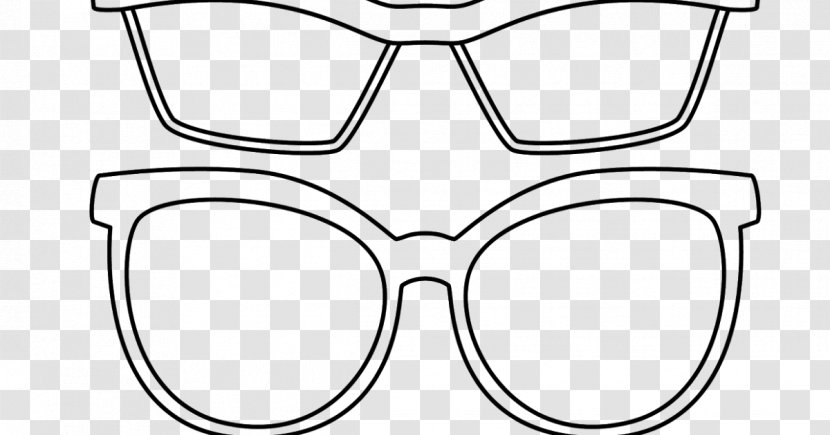 Sunglasses Coloring Book Goggles - Glasses Transparent PNG